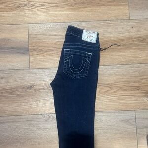 True Religion Women's Midnight Blue Skinny Jeans